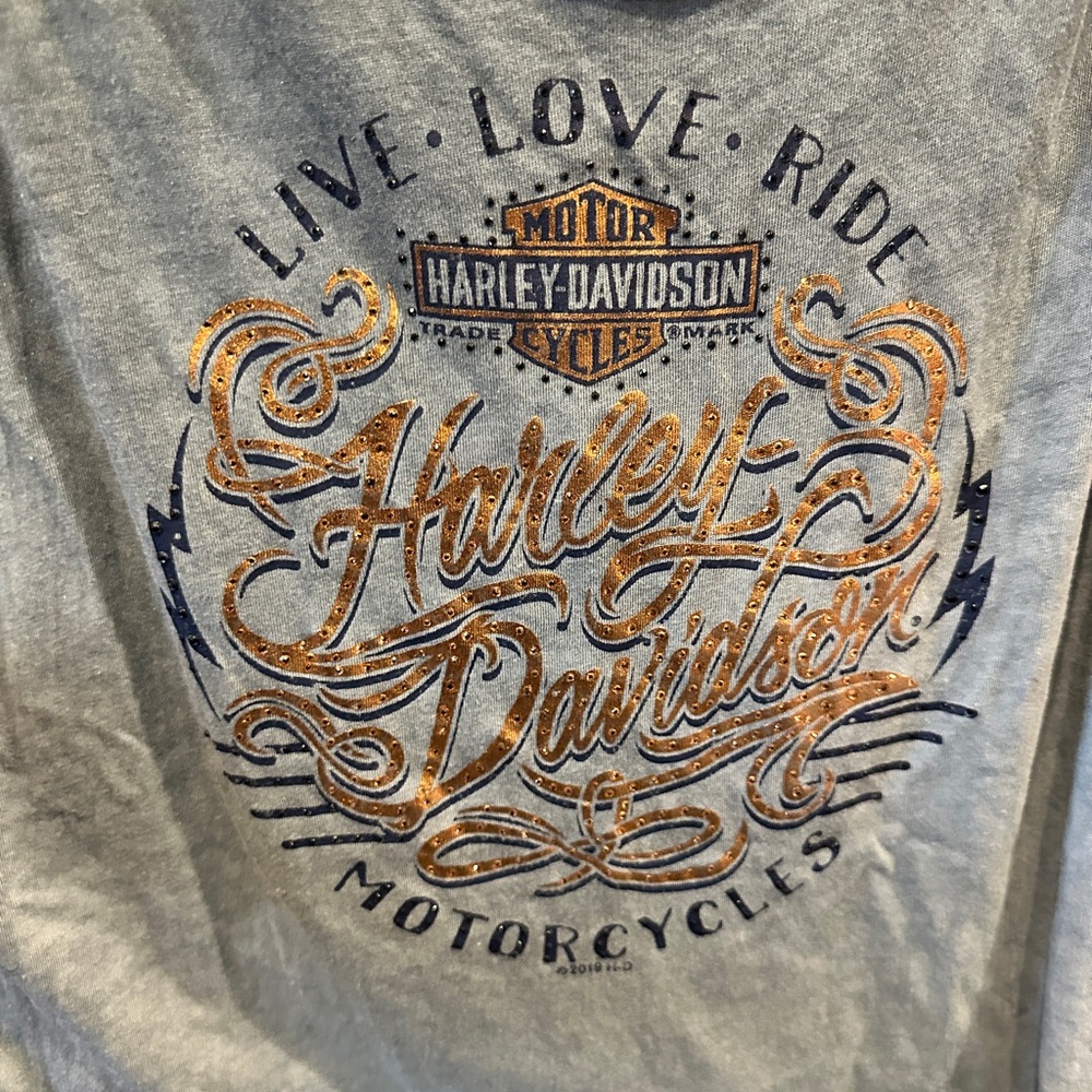 Harley-Davidson Sz Large Women’s Top Lot - Picture 2 of 7